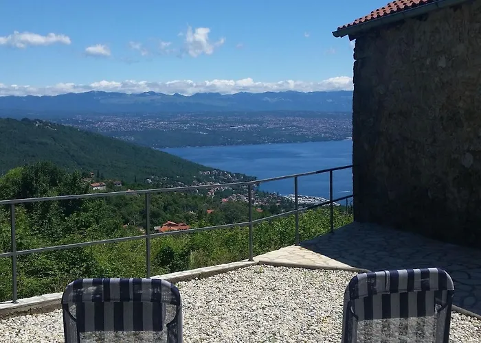 Stone House In Dobrec With Sea Views * ロヴラン