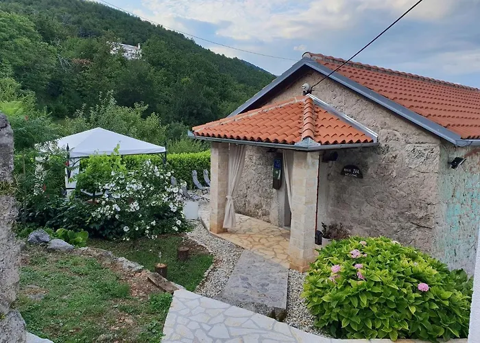 別荘 Stone House In Dobrec With Sea Views ロヴラン